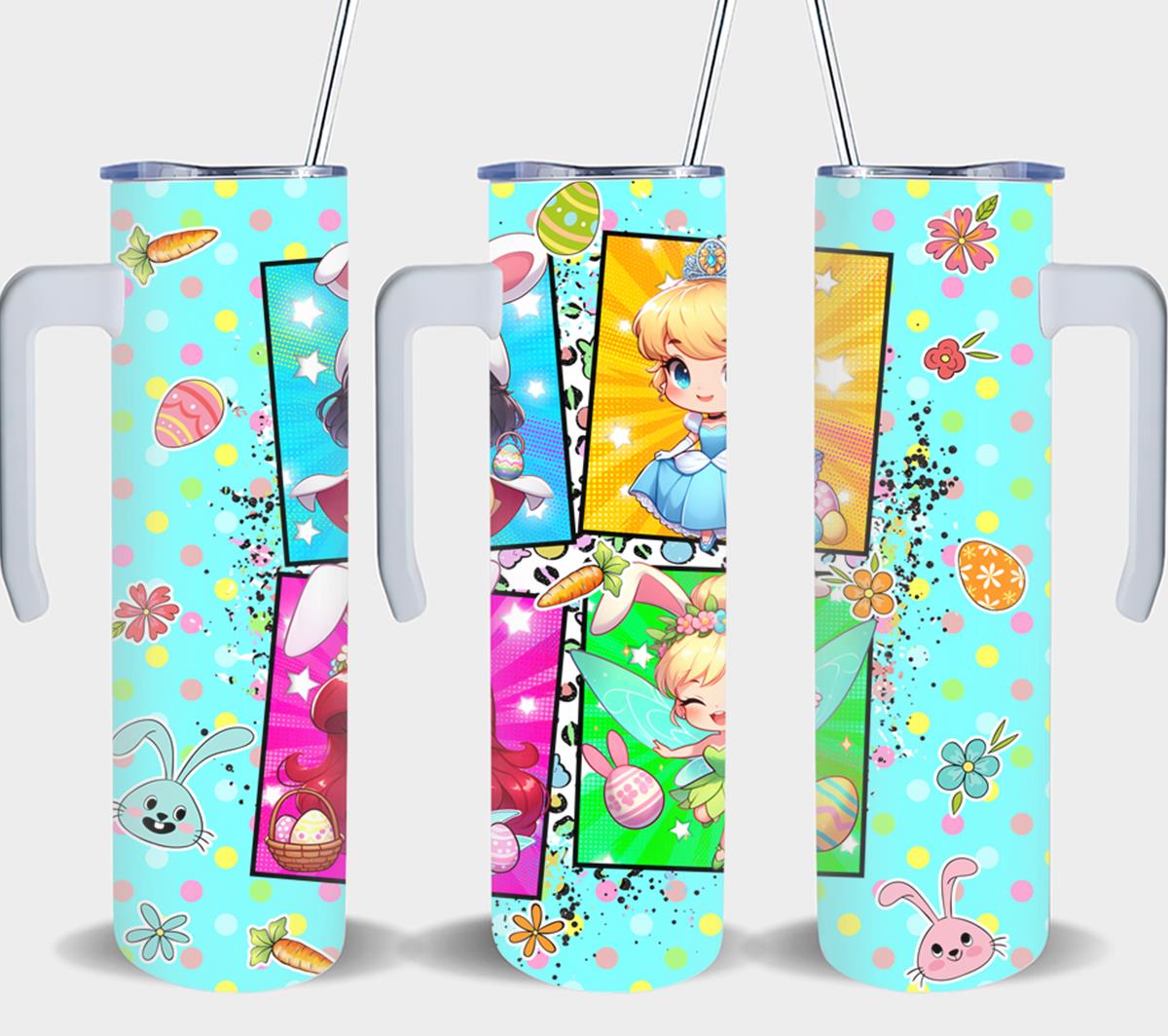 Snow White, Cinderella, Ariel, Tinker Bell-8923 - tumbler