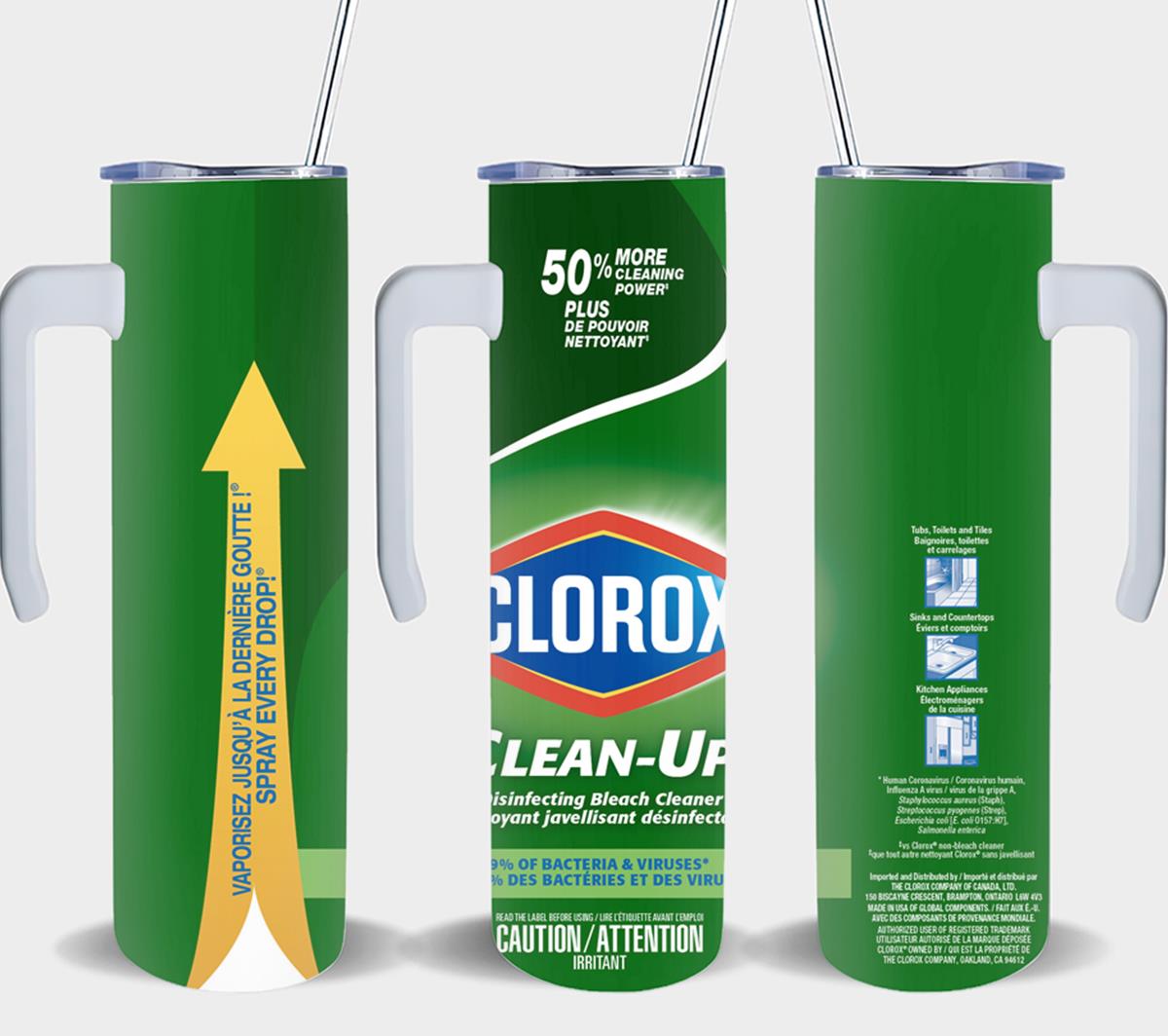 Clorox Cleanup - tumbler