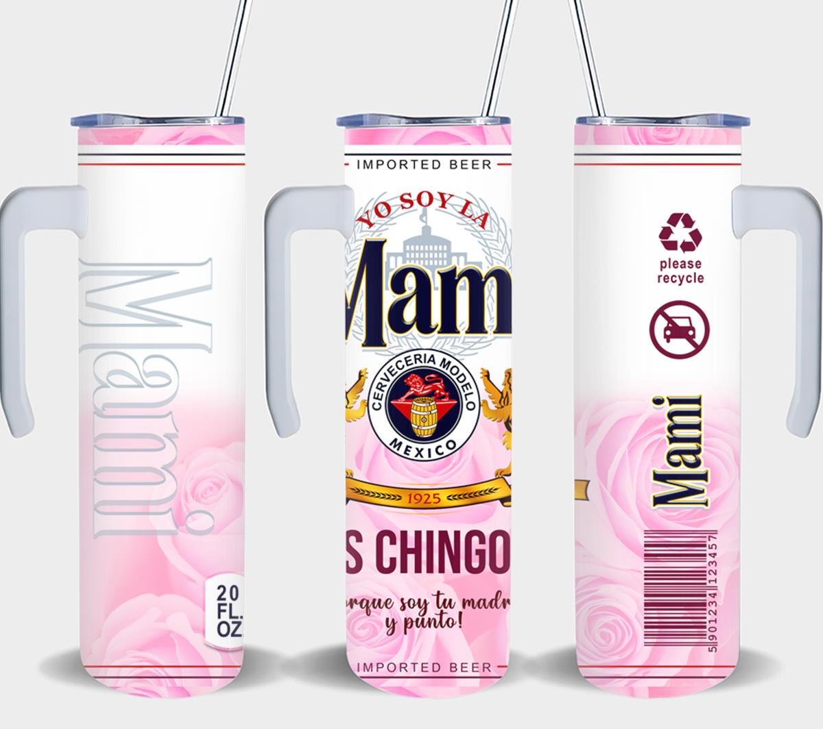 Modelo Mami Chingona-8494 - tumbler