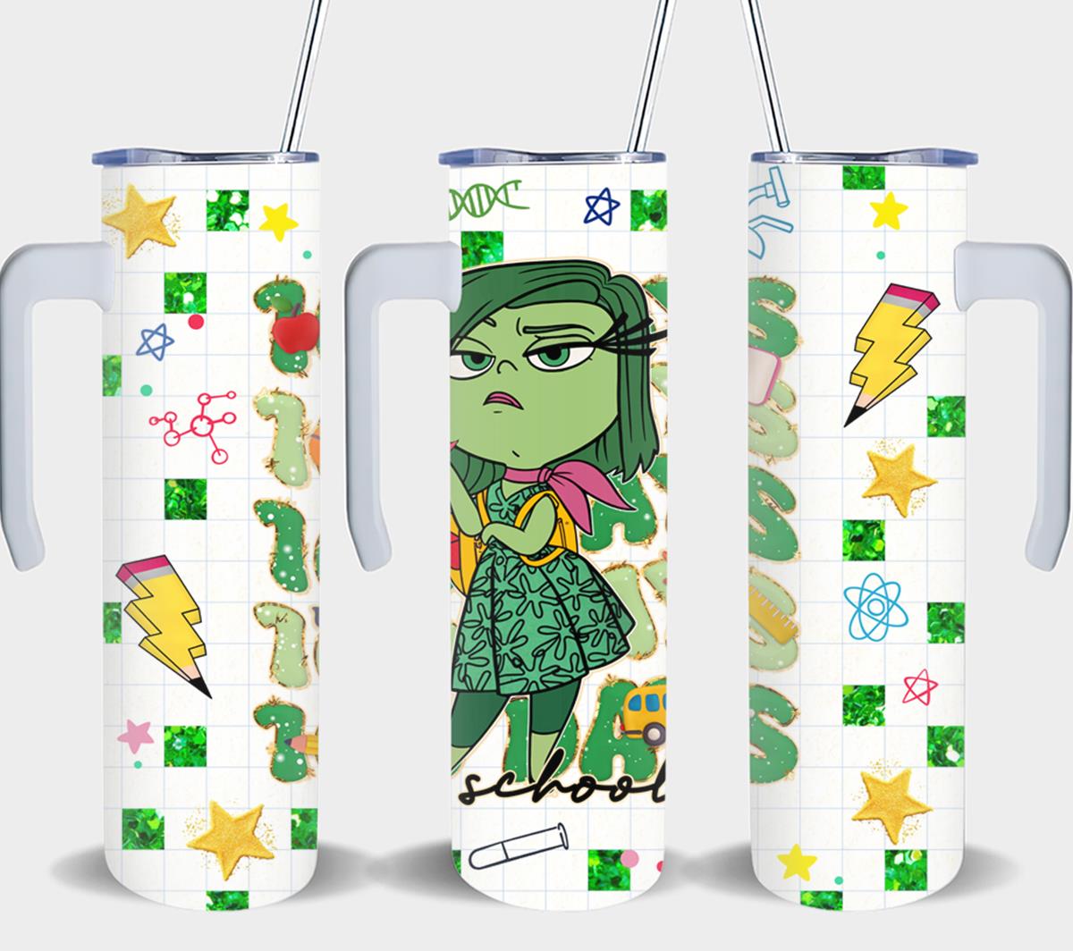 100 Days of School - tumbler