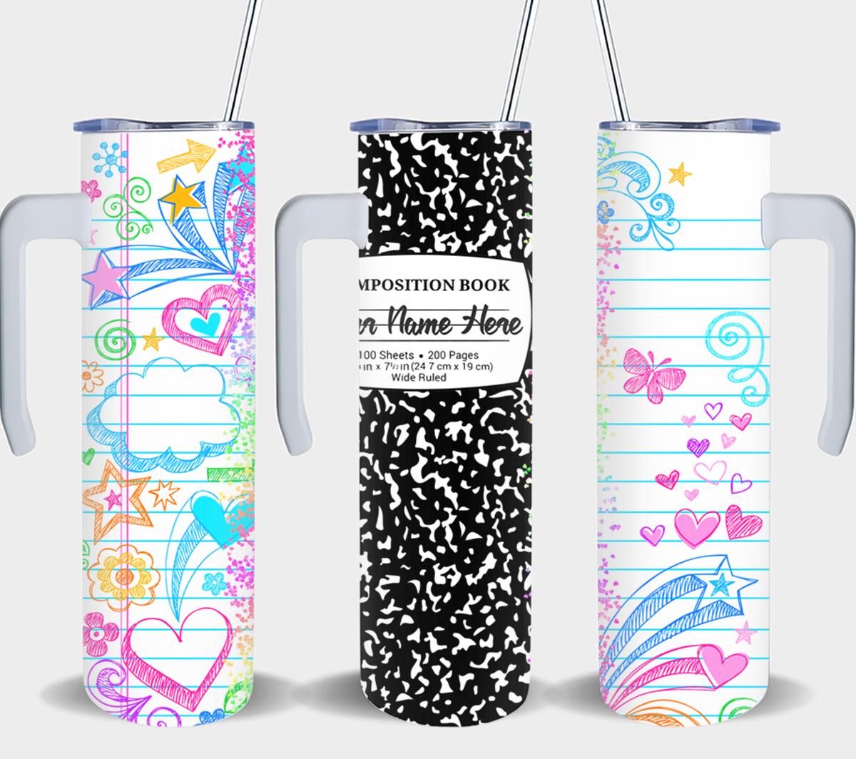 Personalized Back to School-8092 - tumbler