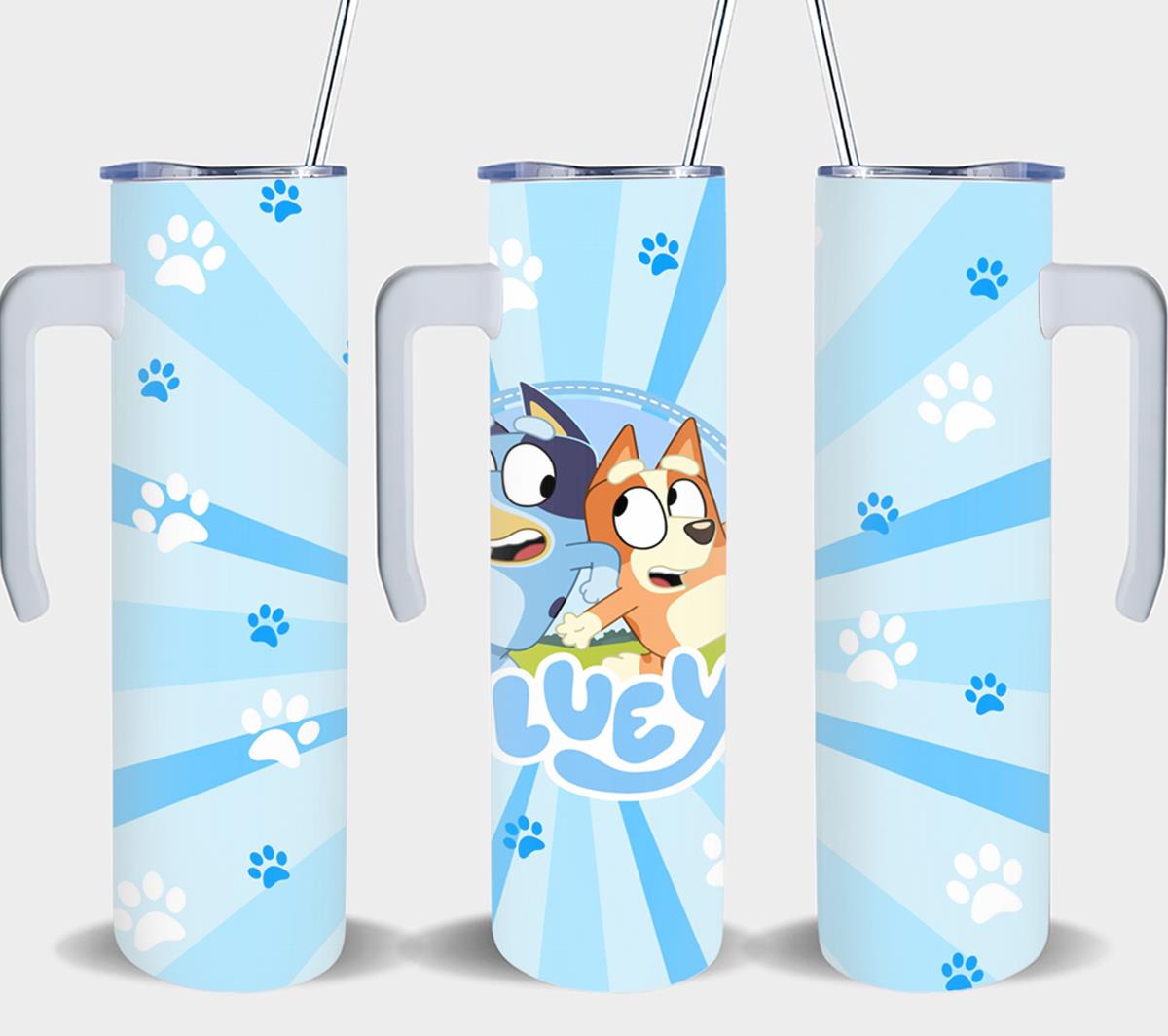 Blue Dog - tumbler
