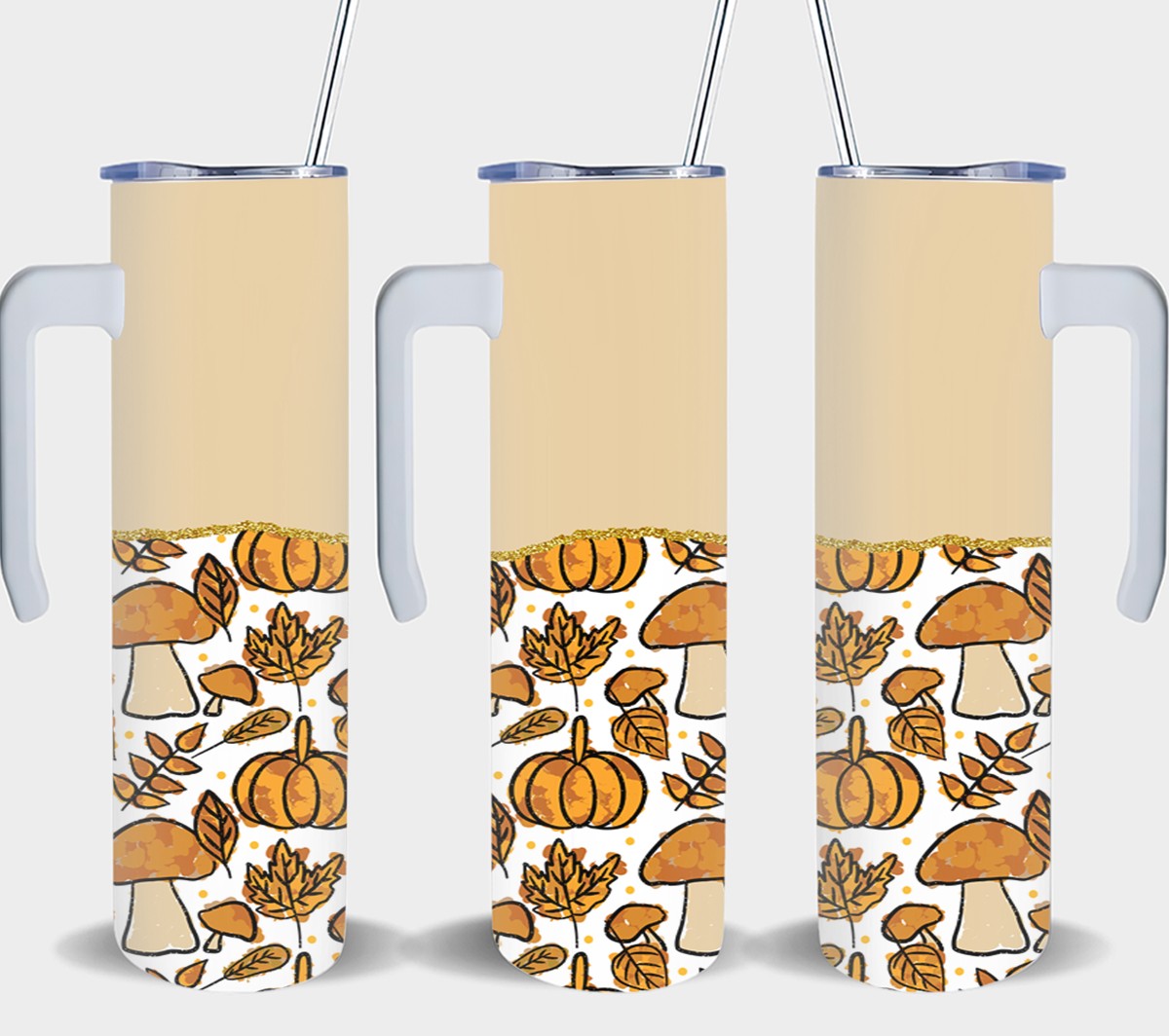 Fall Pumpkin Tan-10571 - tumbler