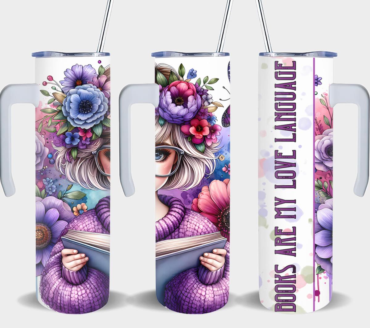 Book Lover-8158 - tumbler