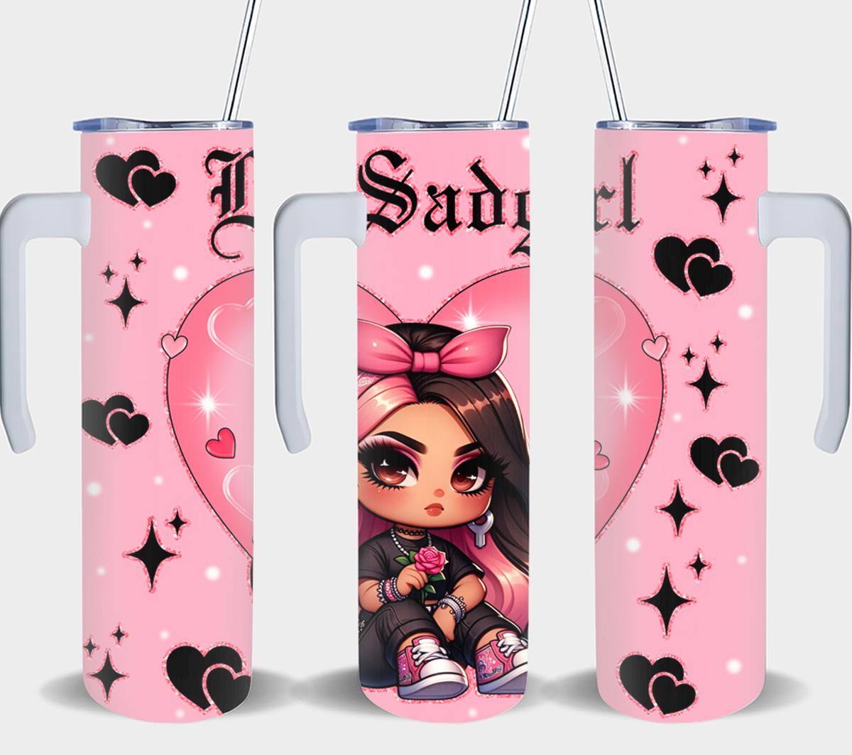 La Sad Girl-8536 - tumbler