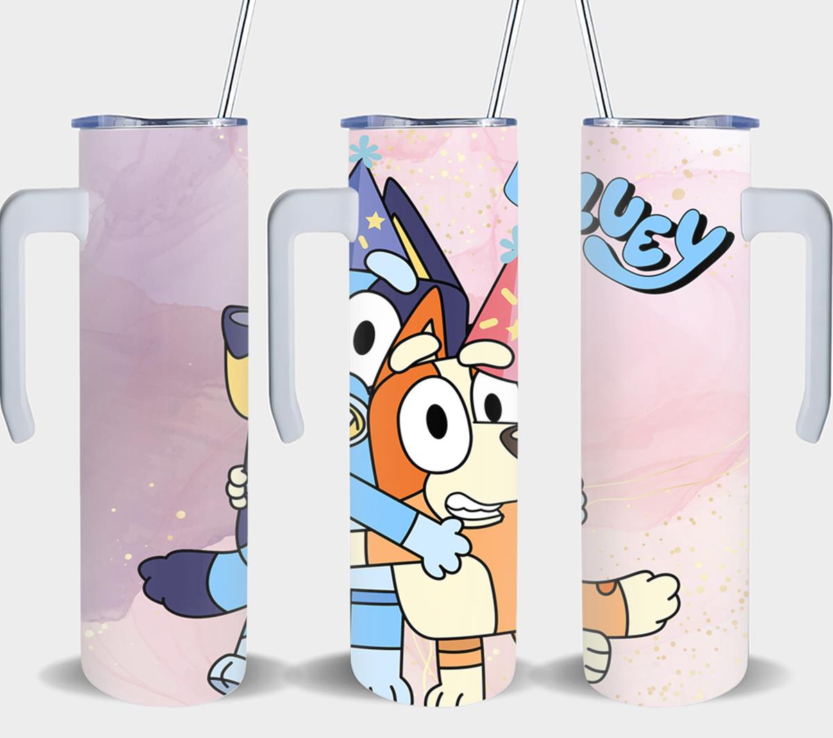 Blue Dog - tumbler