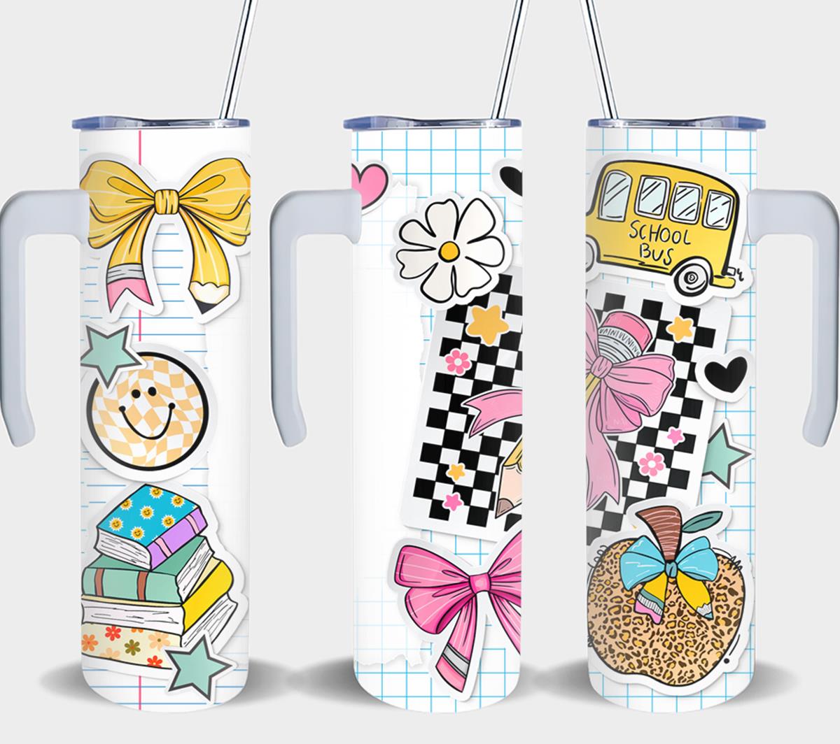 Personalized Back to School-8094 - tumbler