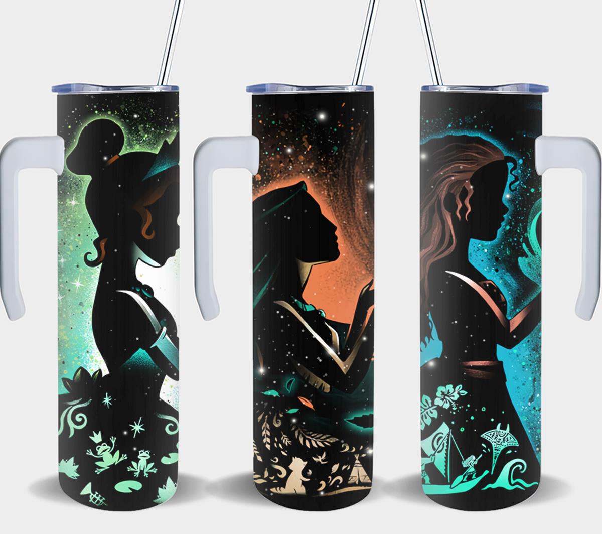 Neon Princess-9421 - tumbler