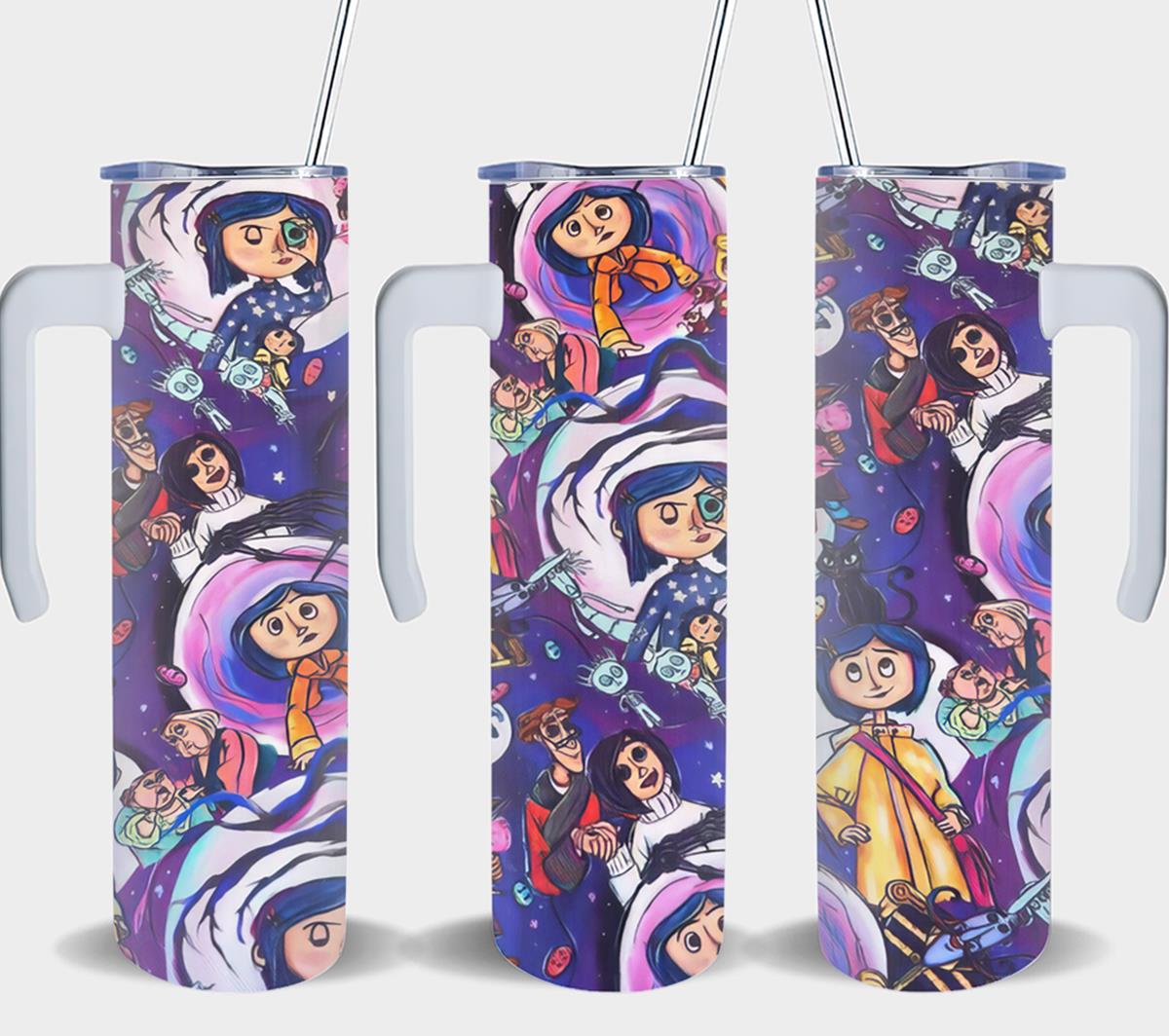 Coral Button-9086 - tumbler