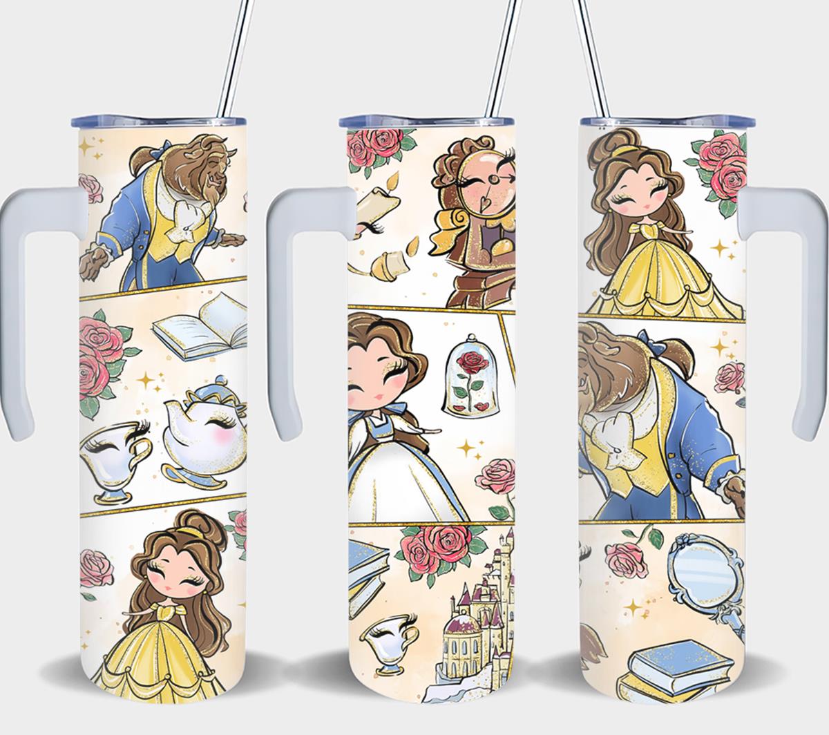 Princess Belle-9305 - tumbler