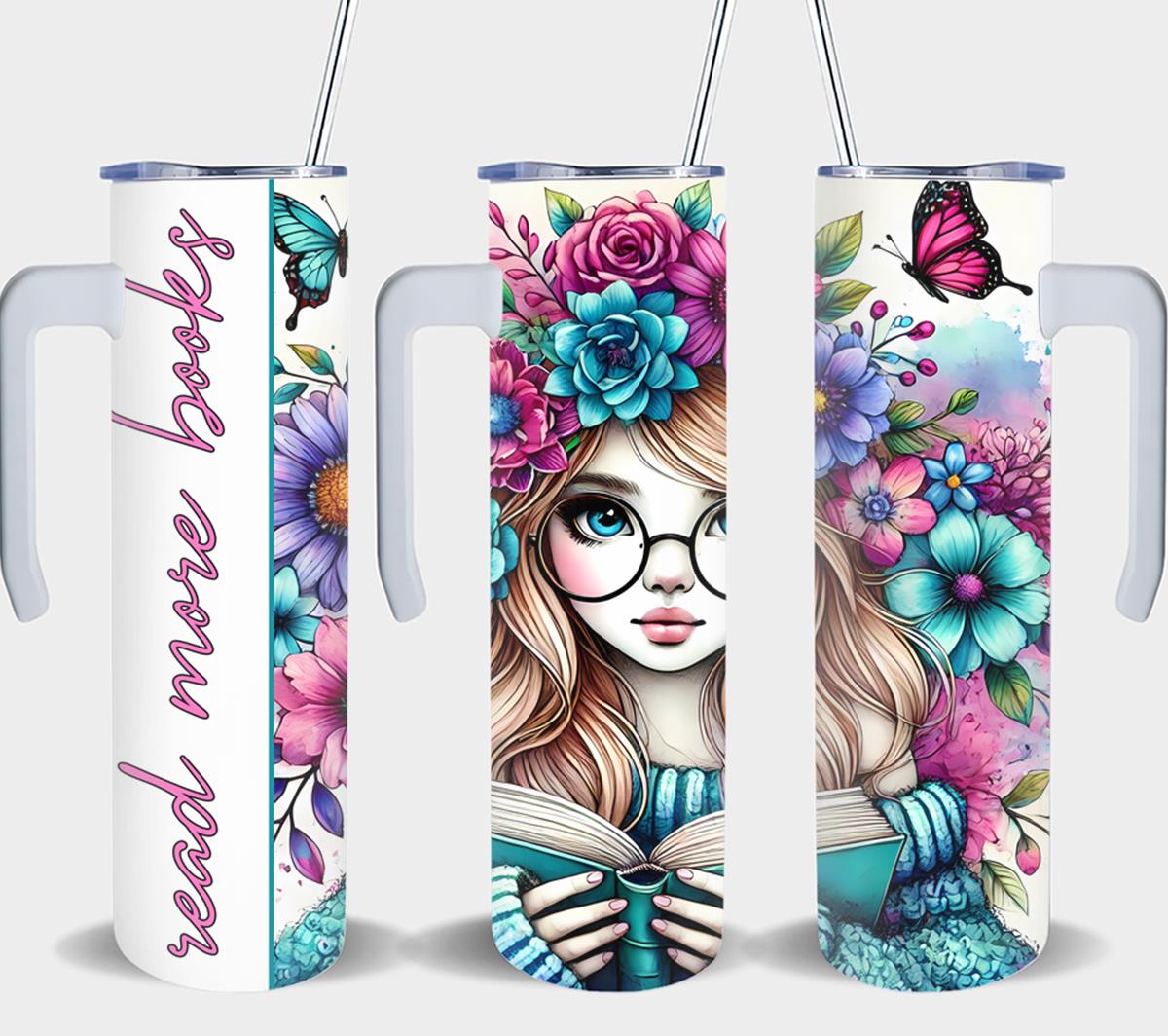 Book Lover-8145 - tumbler