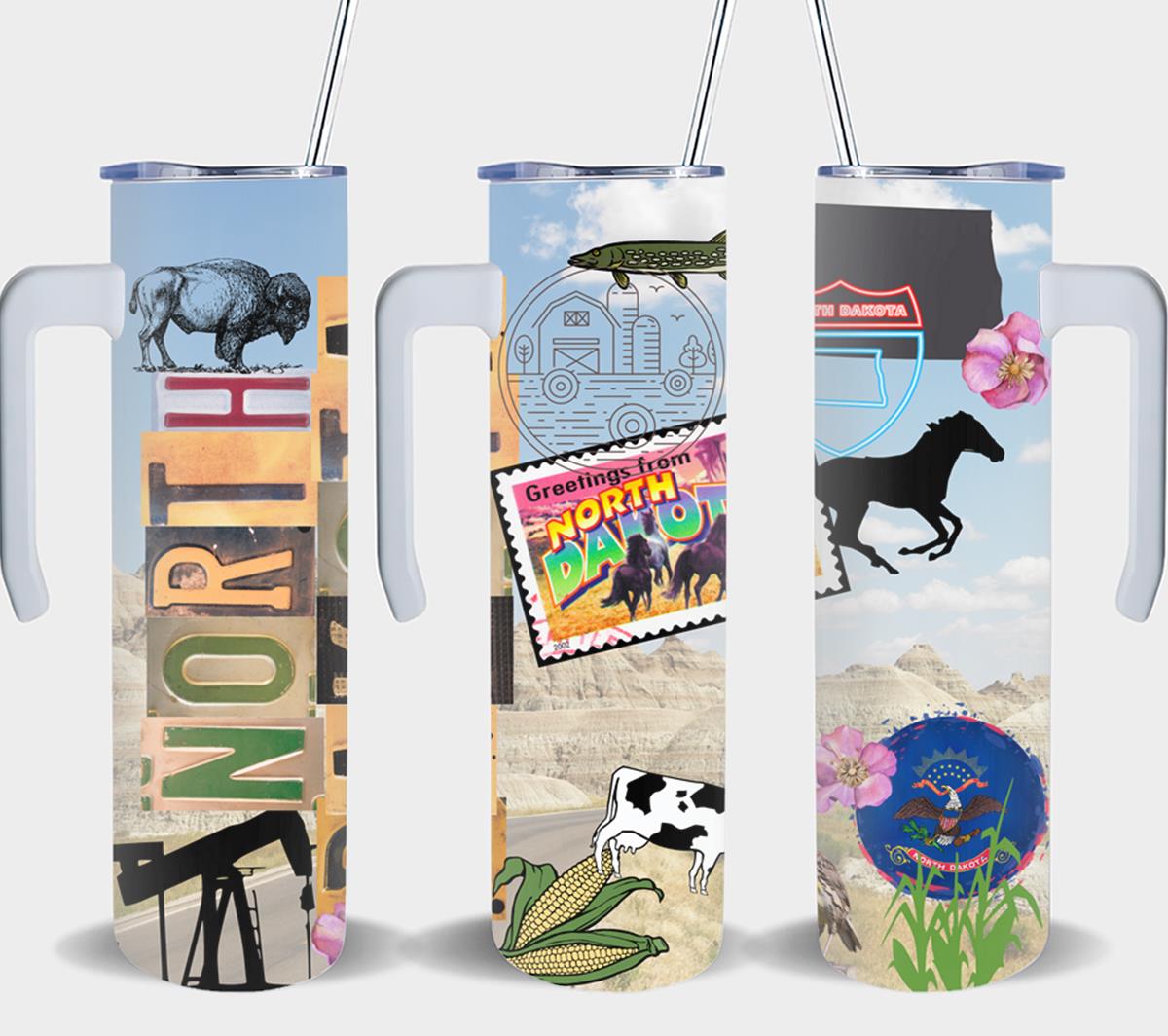 North Dakota-8396 - tumbler