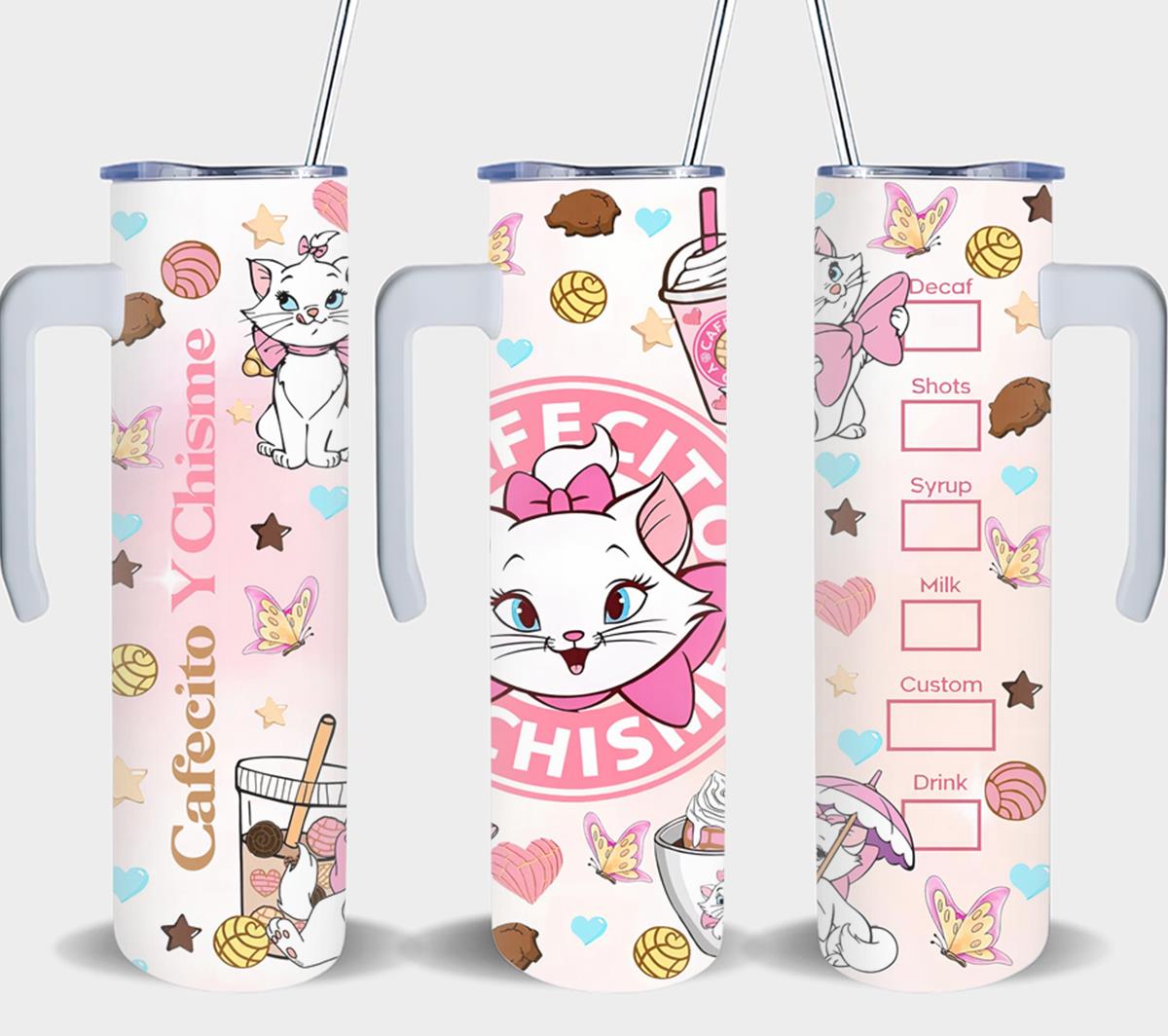 Cafecito y Chisme Sweet Cat-8793 - tumbler