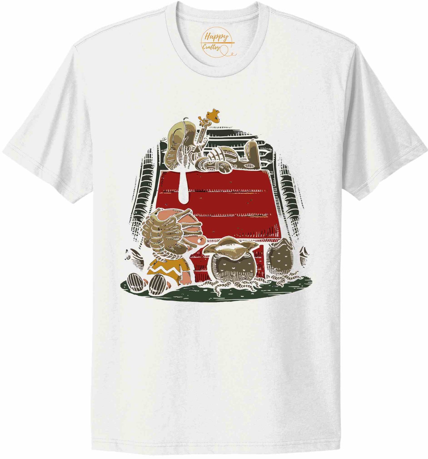 Funny Movie Parody Alien - t-shirt