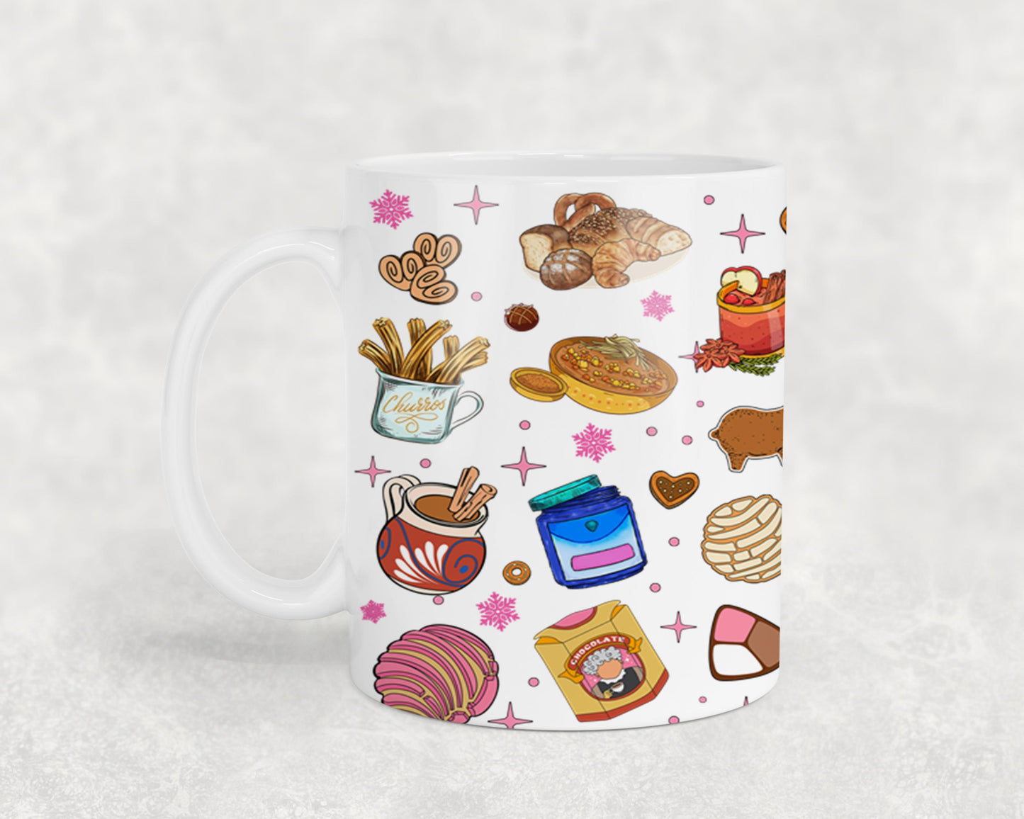 Christmas Pan Dulce-10091 - mugs