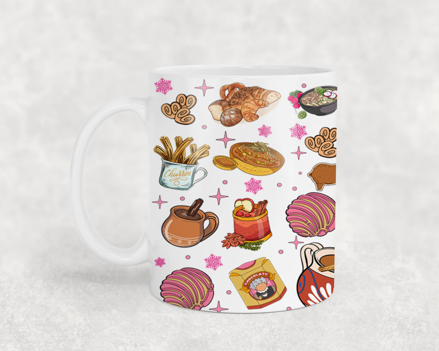 Christmas Pan Dulce-10090 - mugs