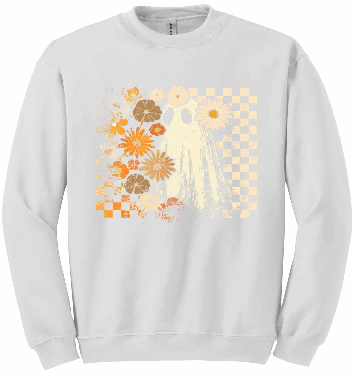 Ghost Trick or Treat Pink - sweatshirt