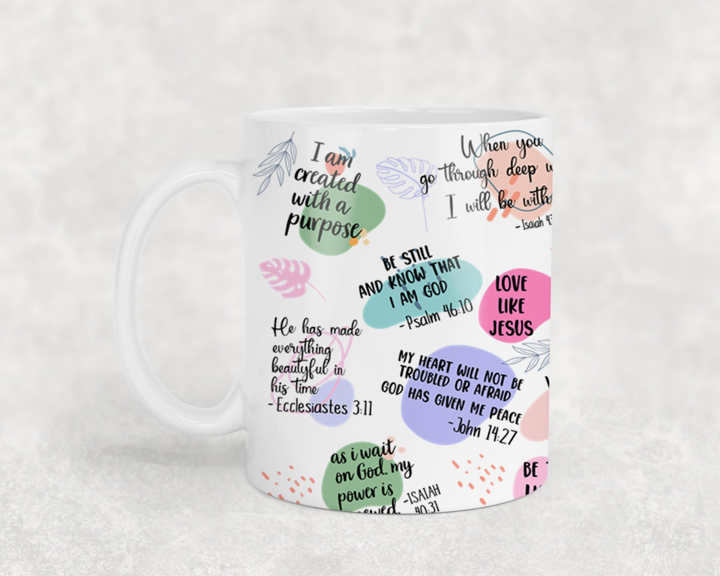 My Daily Bible Affirmation-10216 - mugs