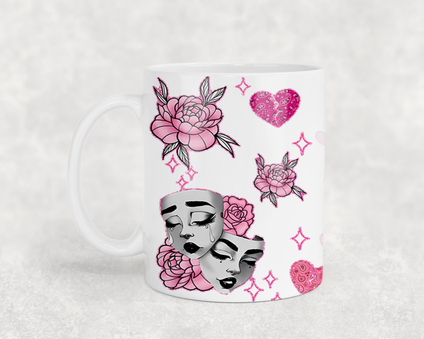 Las Sad Girl-10143 - mugs
