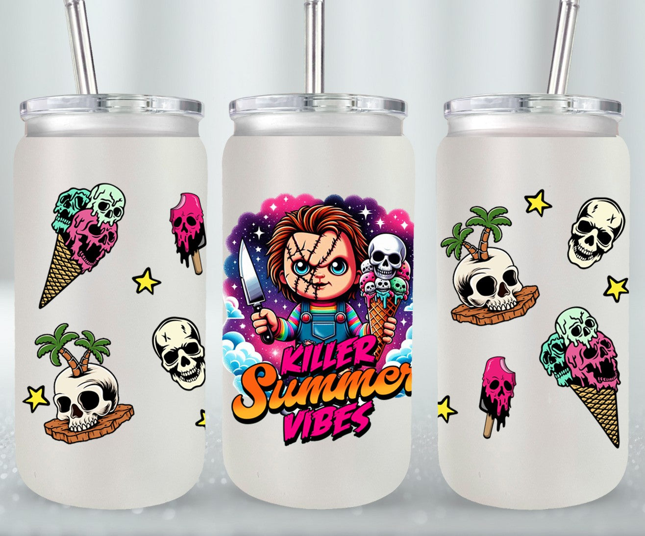 Summer Killer Vibes-10723 - glass can