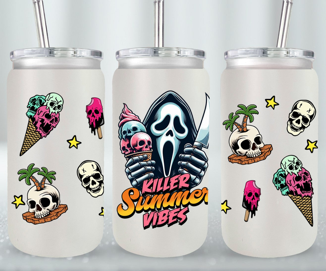 Killer Summer Vibes-10703 - glass can