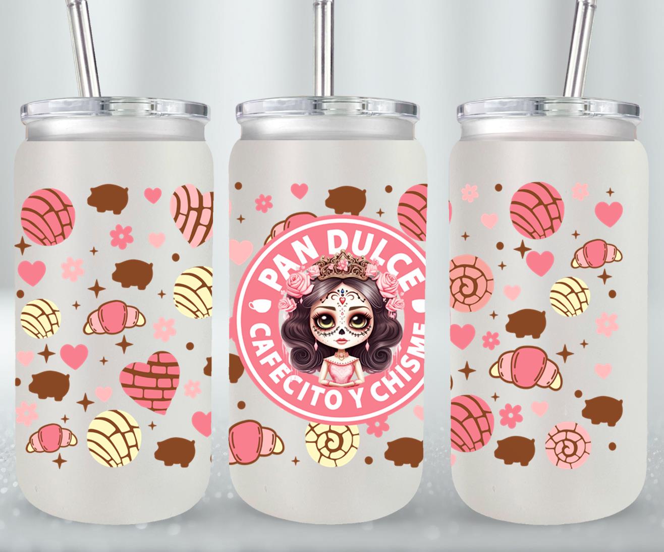 Cafecito y Chisme Dia de Muertos-10046 - glass can