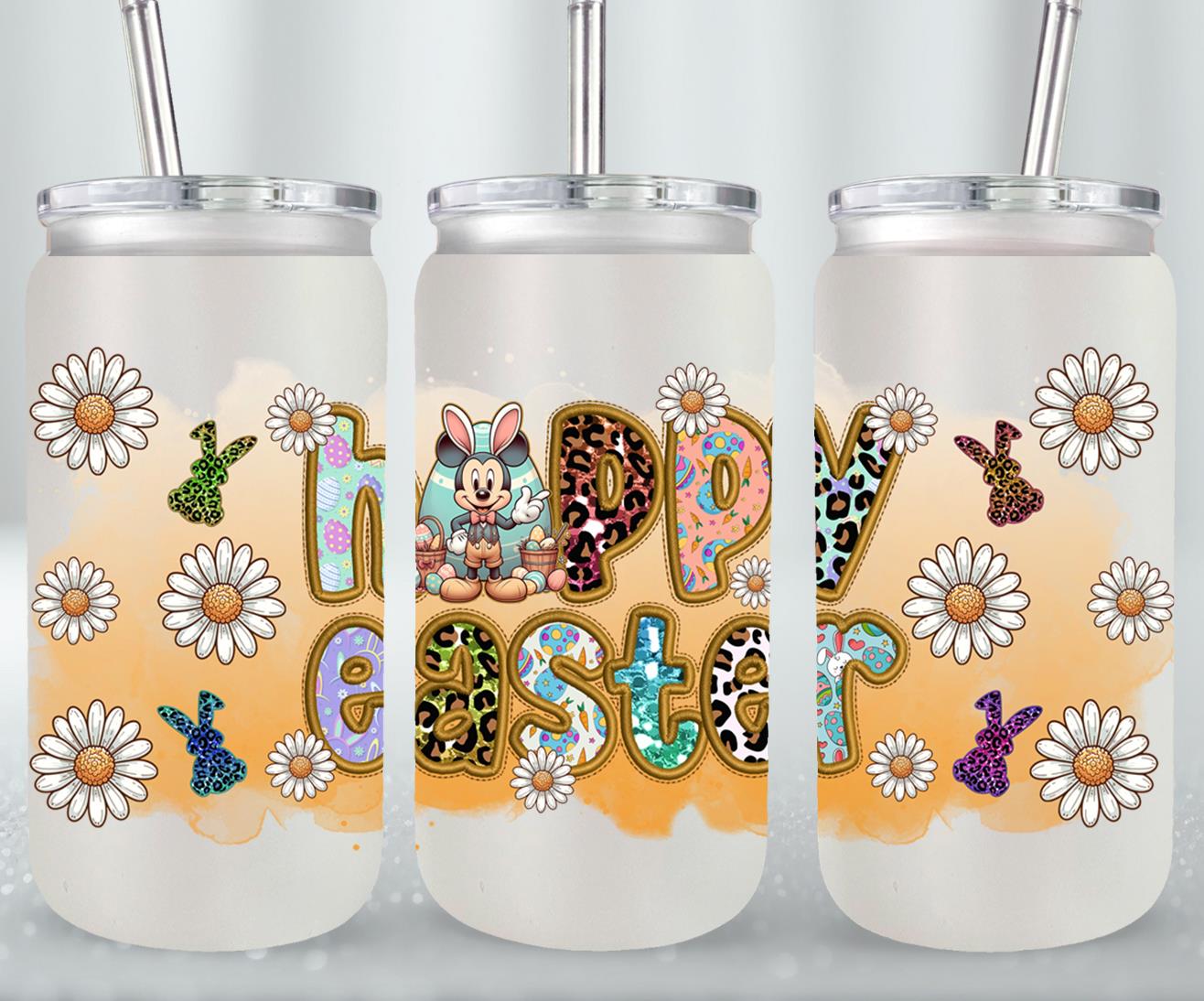Cartton Easter Day-10285 - glass can