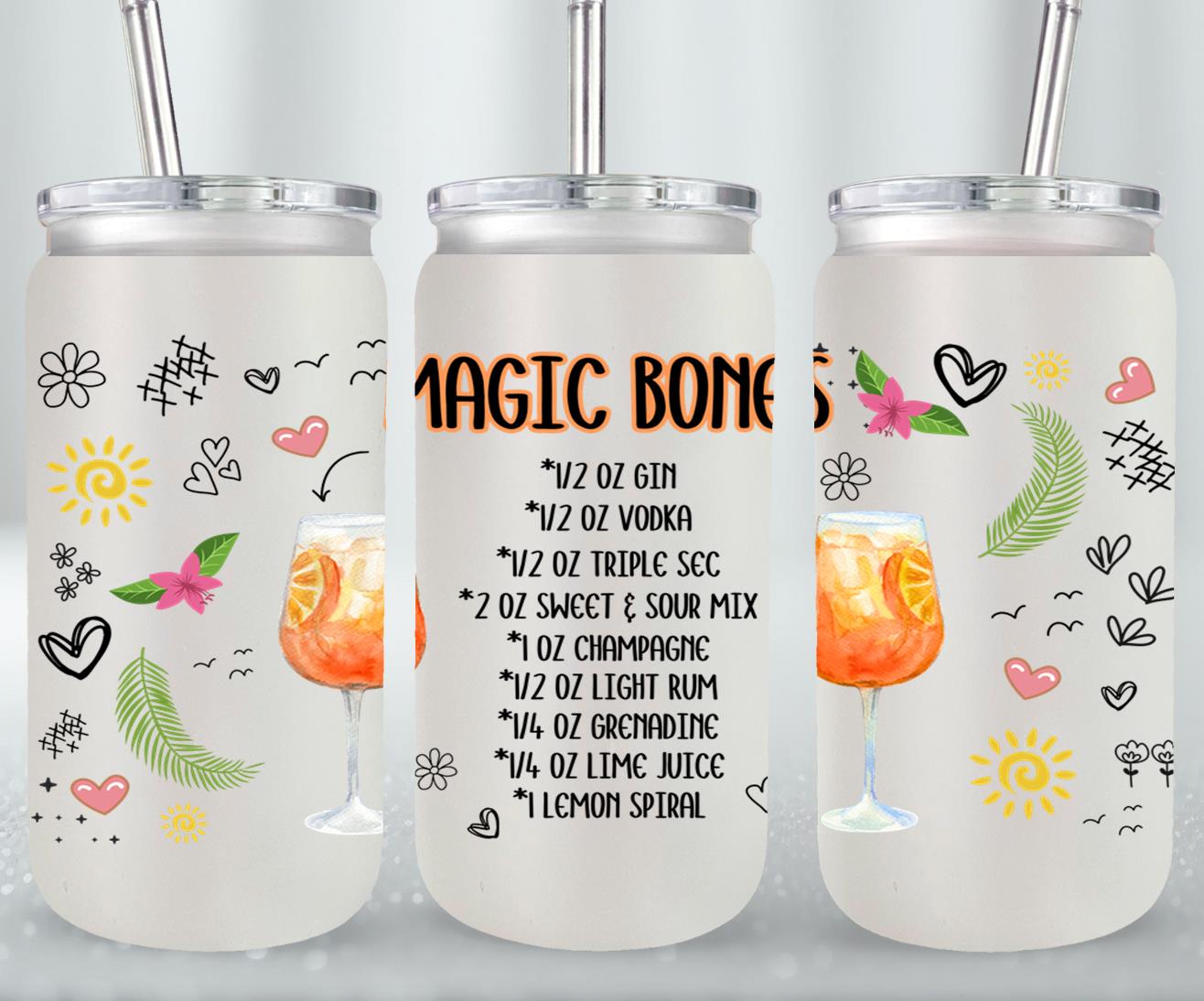 Magic Bones-10268 - glass can