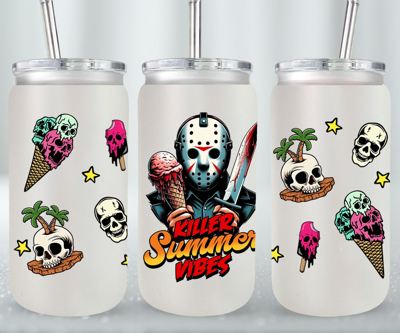 Killer Summer Vibes-10709 - glass can