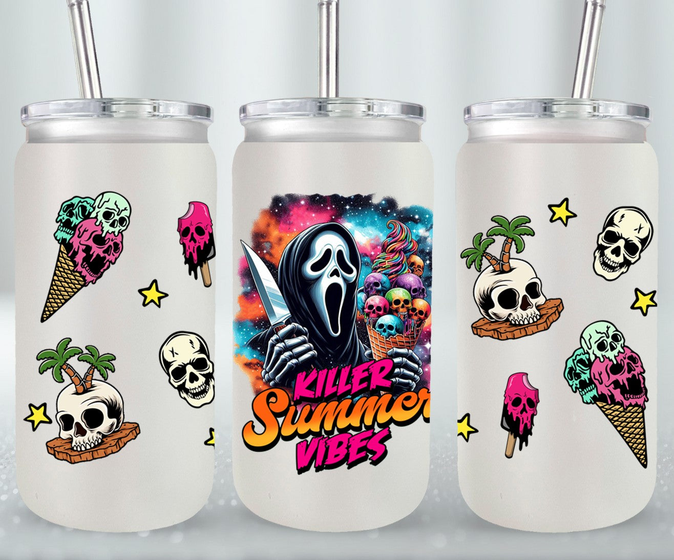 Summer Killer Vibes-10733 - glass can