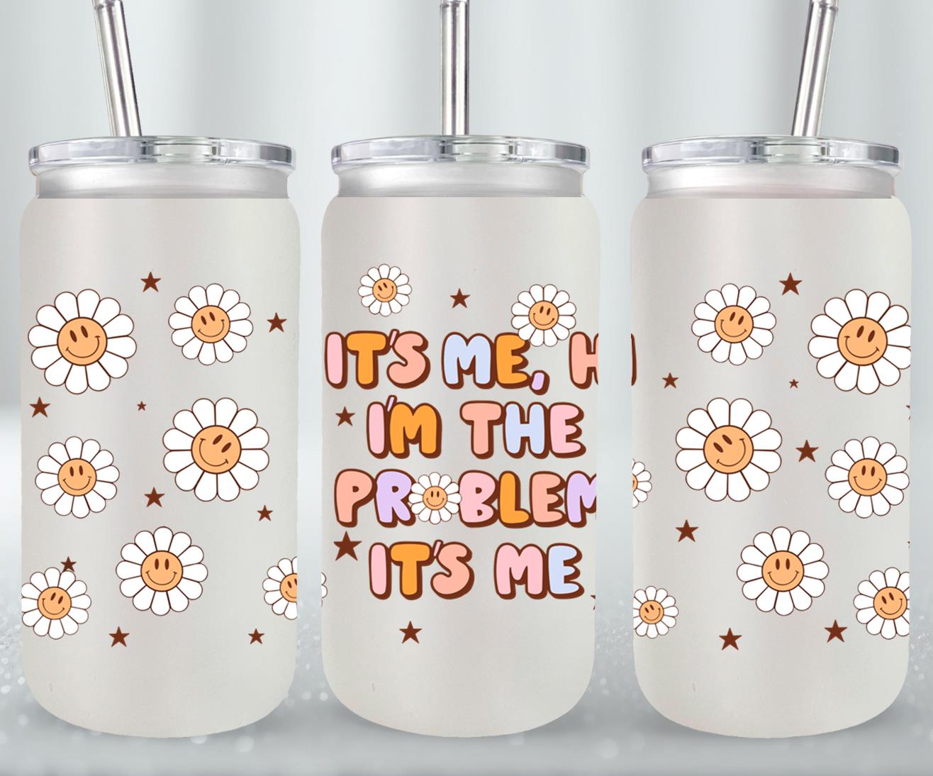 Its Me-9898 - glass can