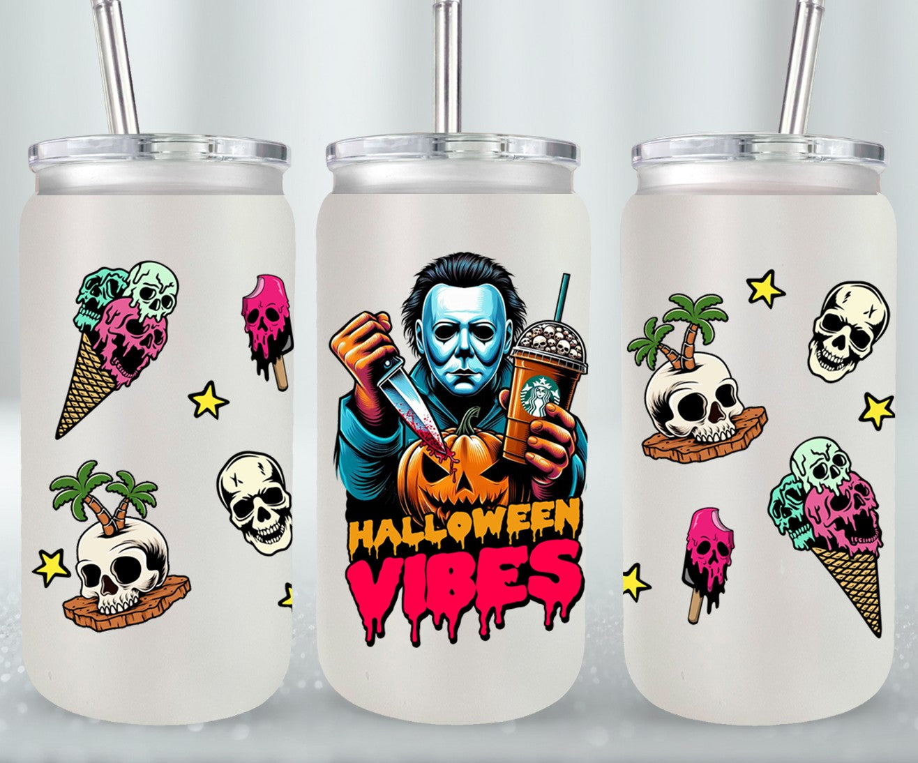 Halloween Vibes-10763 - glass can