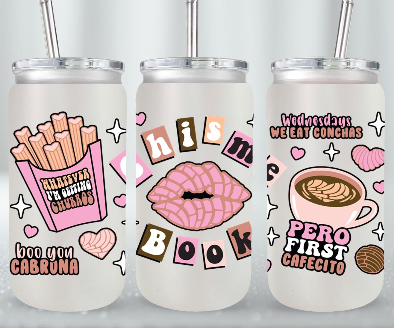 Chisme Book-10078 - glass can