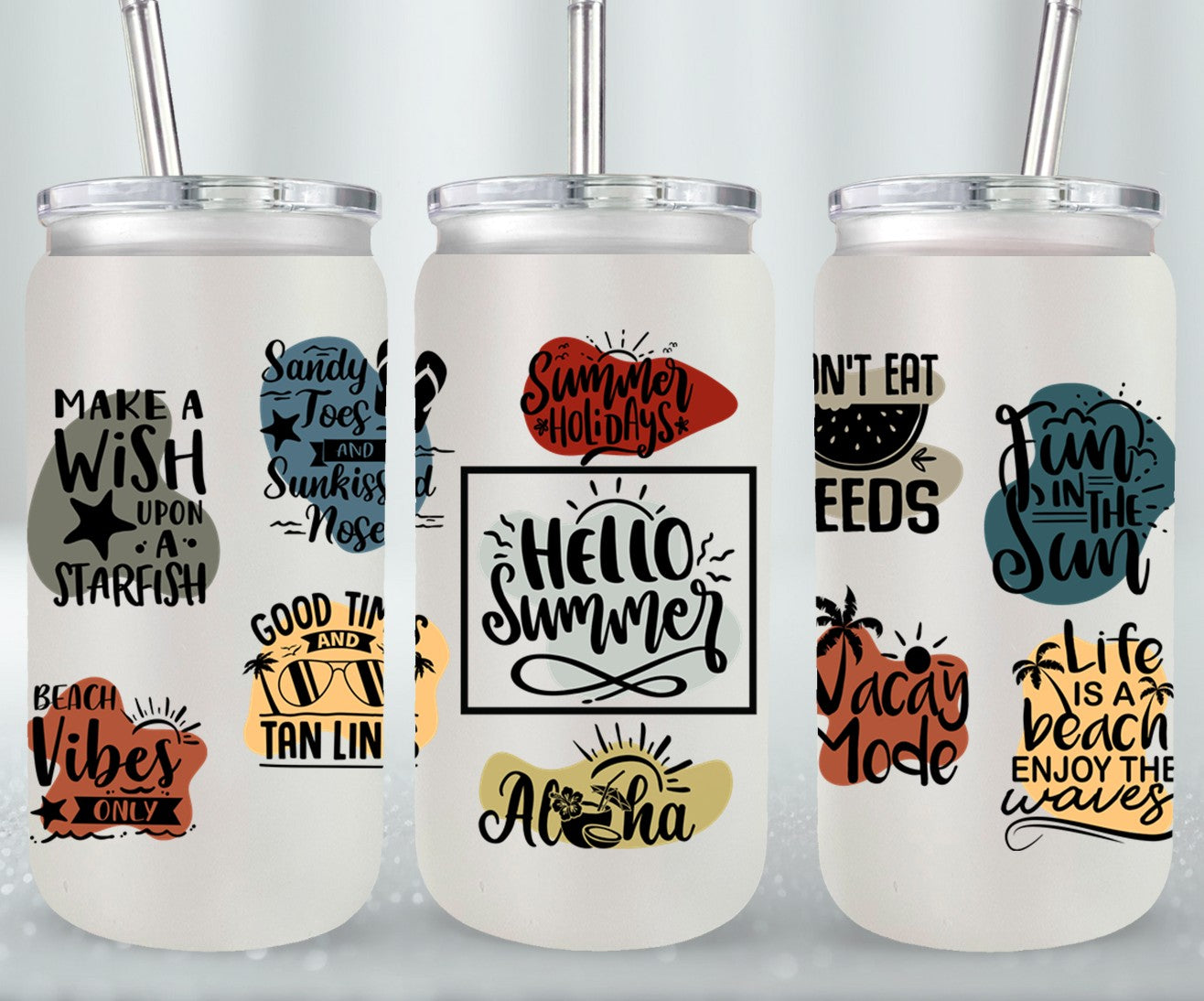 Summer Qoutes-10688 - glass can