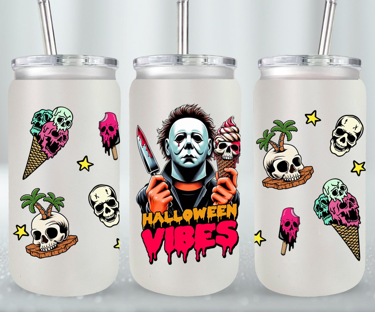 Halloween Vibes-10762 - glass can