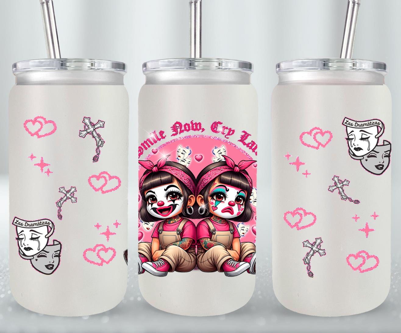 Smile Now Cry Later-10178 - glass can