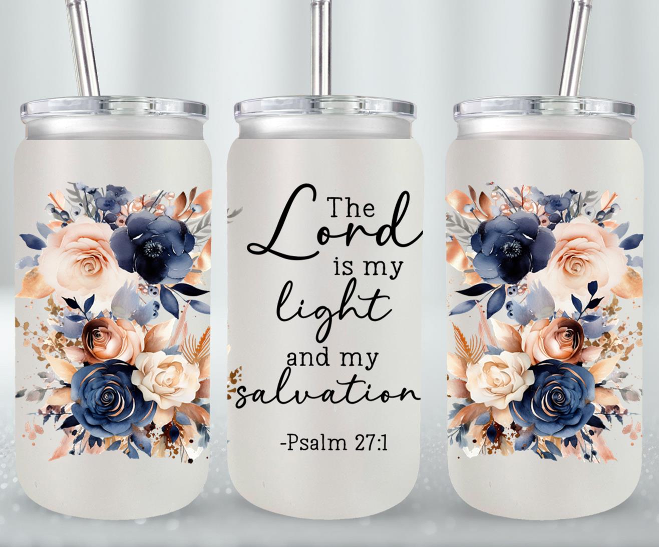 The Lord Is My Light-10226 - glass can