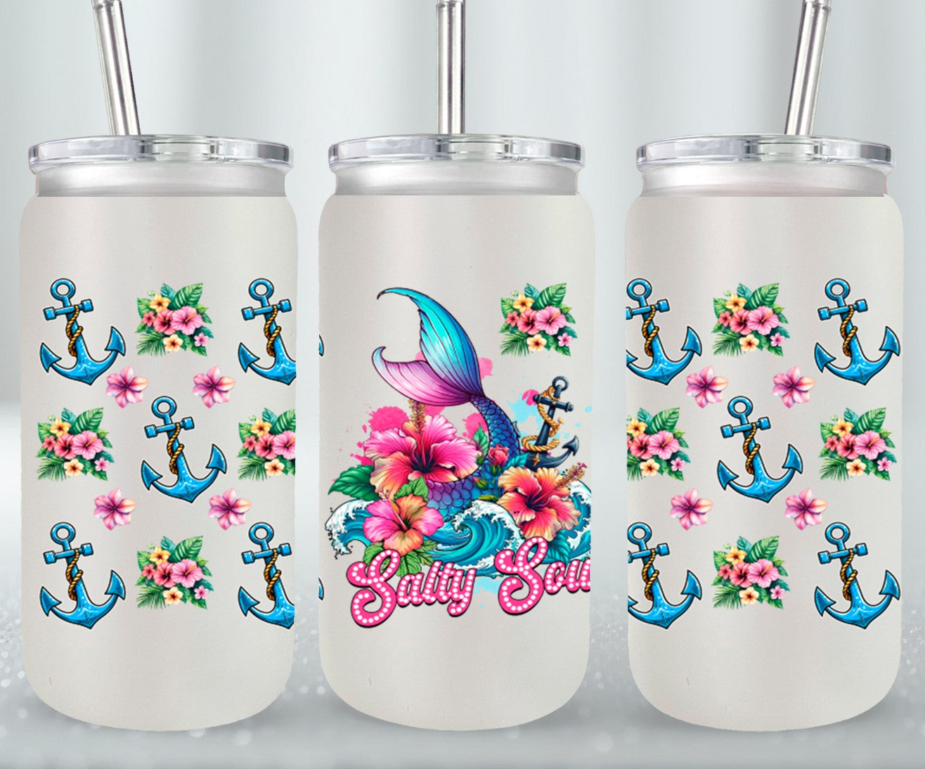 Salty Soul Retro Summer-10668 - glass can