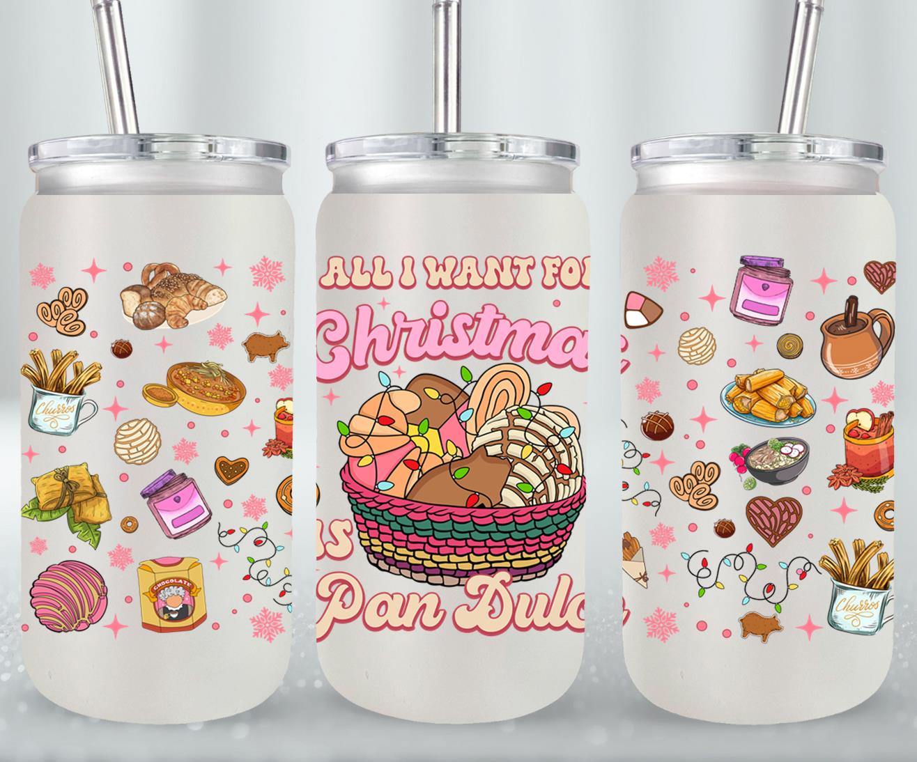 Christmas Pan Dulce-10085 - glass can