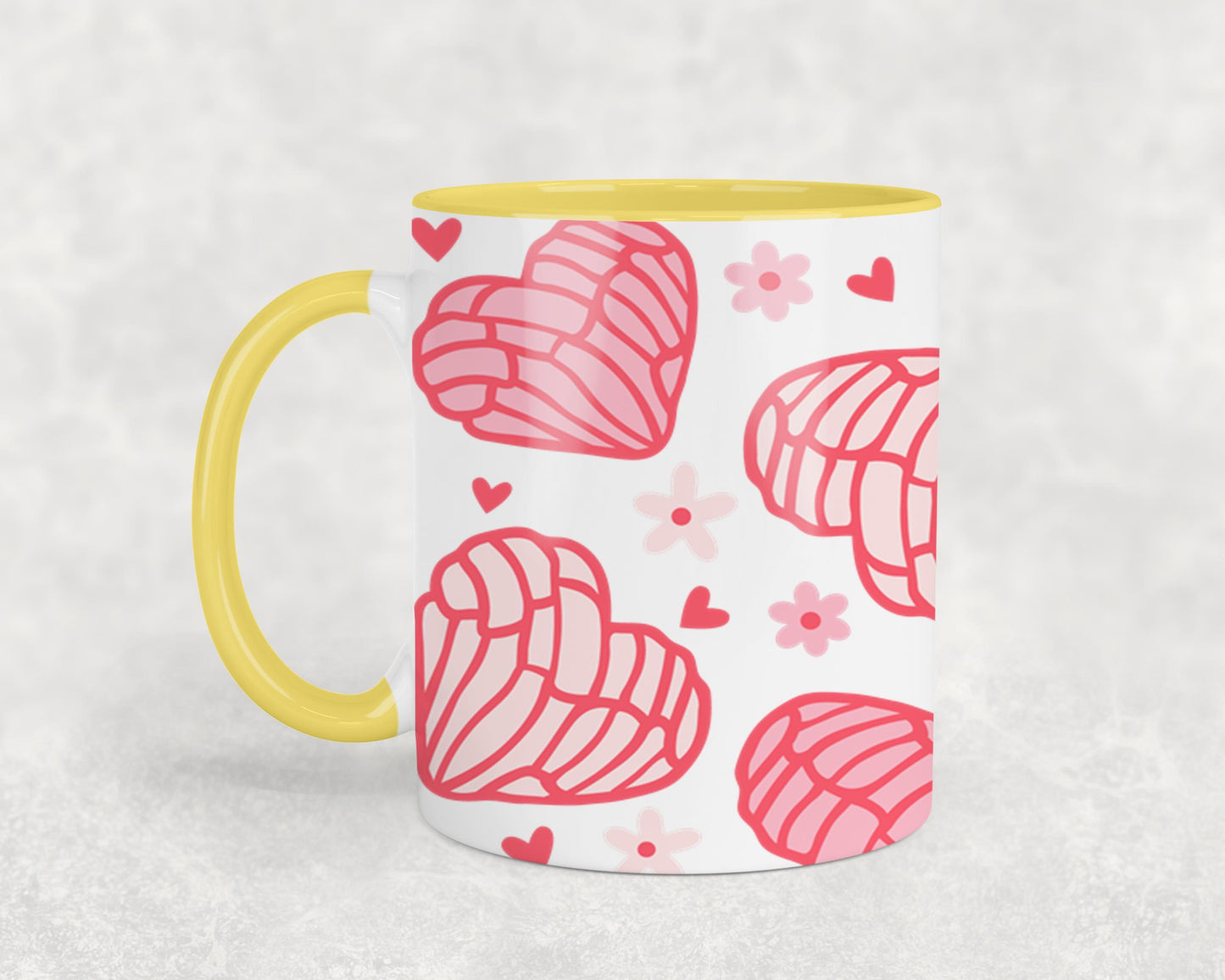 Concha Heart-10098 - mugs