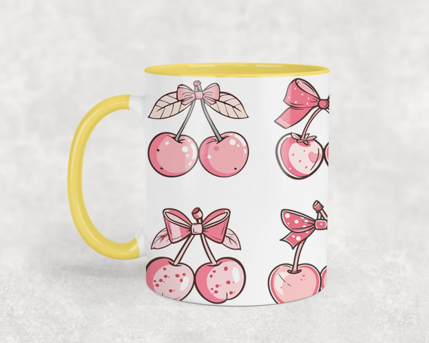 Pink Bow-9994 - mugs