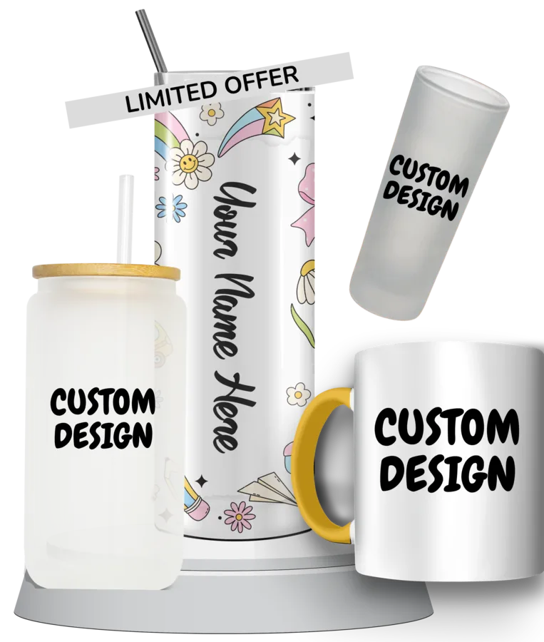 Custom drinkware design service