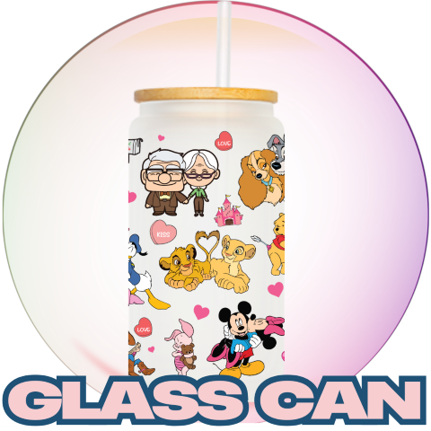 Glass can