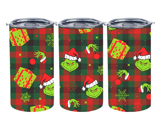 Christmas Grouch - tumbler