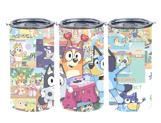 Blue Dog-9586 - tumbler
