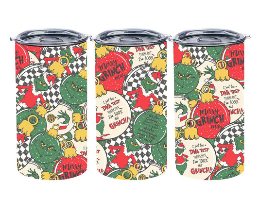 Christmas Grouch - tumbler