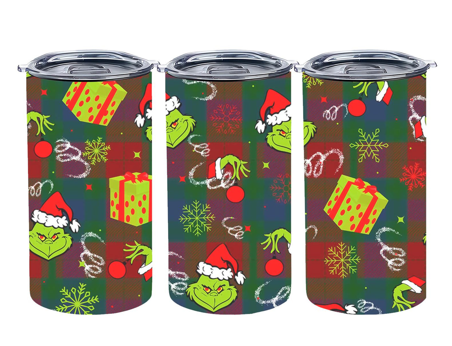 Christmas Grouch - tumbler