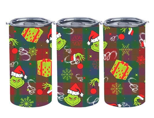 Christmas Grouch - tumbler