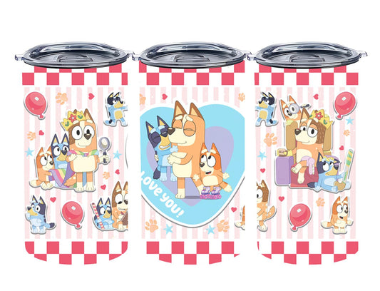Blue Dog-9591 - tumbler
