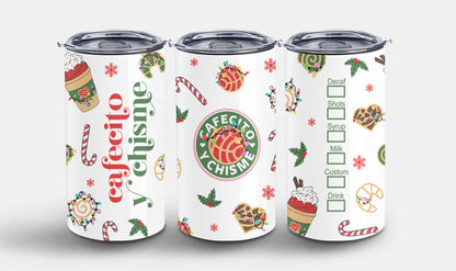 Cafecito y Chisme Christmas-10030 - tumbler